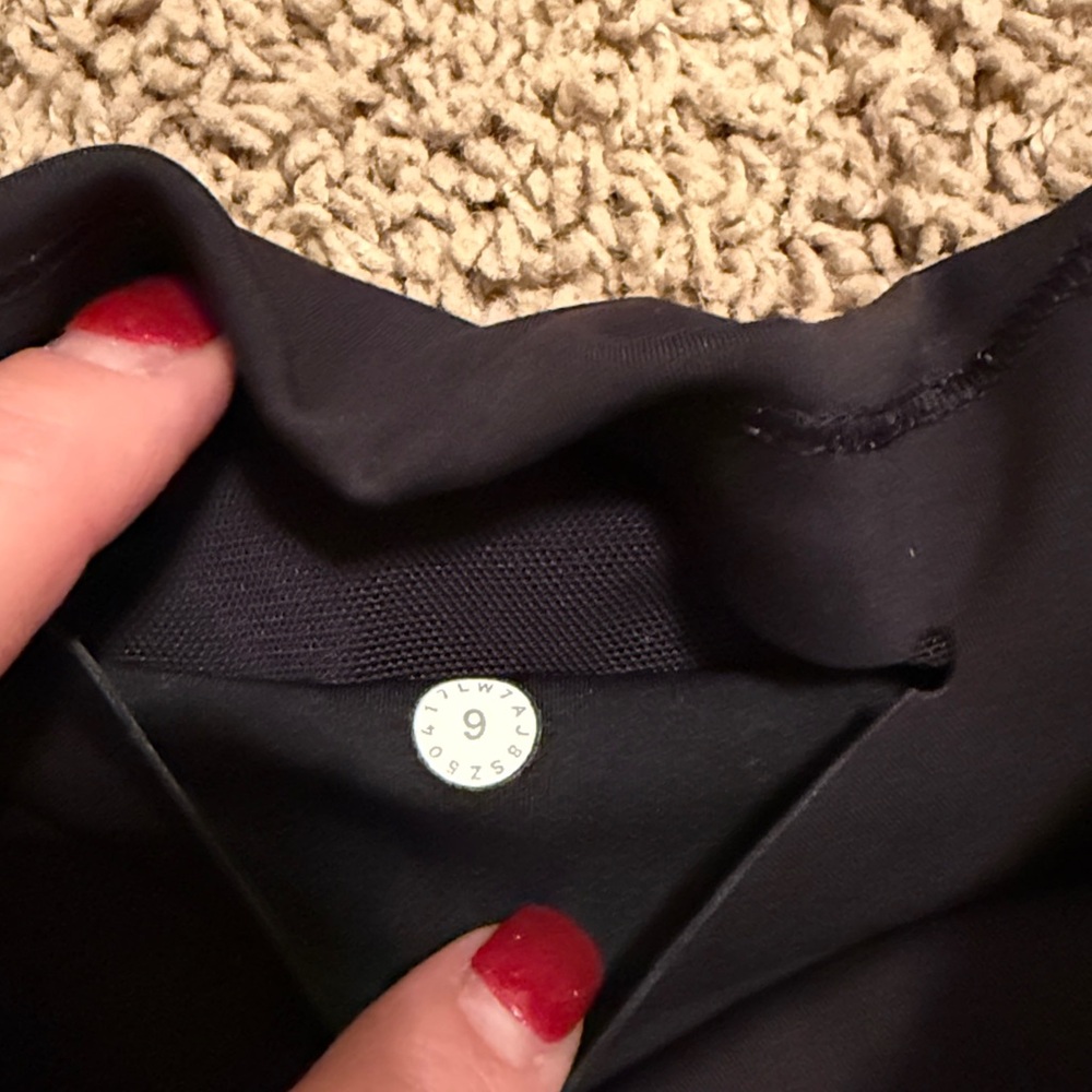 lululemon athletica Black Athletic Shorts - Picture 6 of 7